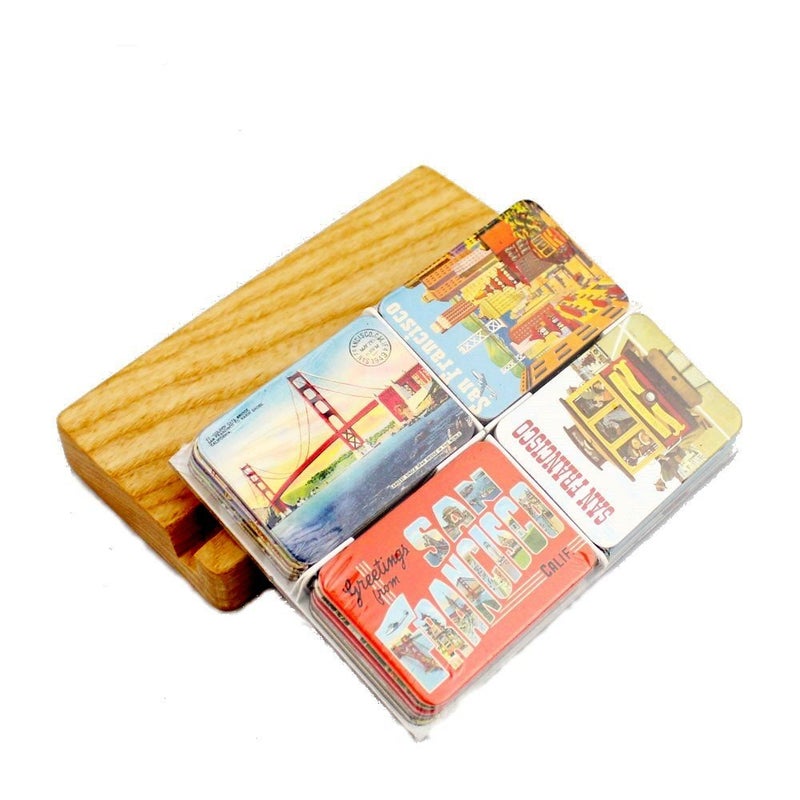 Cohpoh San Francisco Souvenirs Refrigerator Magnets Set of 24 Magnetic Fridge Magnet Home Decoration Accessories Arts Crafts - Image 4